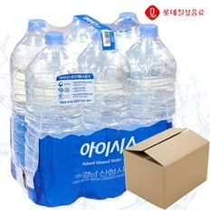 [롯데]  아이시스 ECO 무라벨 2L 6병 생수