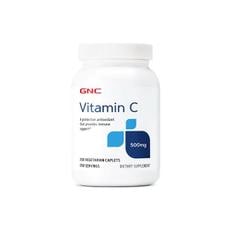 GNC 비타민 C 500mg 250 캐플렛