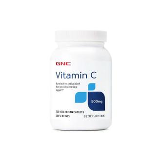  GNC 비타민 C 500mg 250 캐플렛