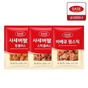 사세 윙플러스 1kg+스틱 플러스 1kg+윙스틱 1kg