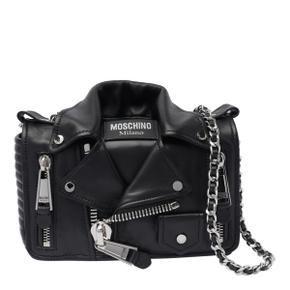 [해외배송] 24 F/W 7430 8002/0555 모스키노 MOSCHINO 바이커 백 B0011213296