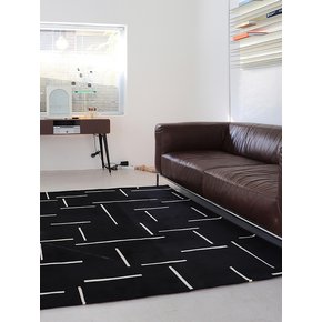 Gyeok-ja rug (Black)