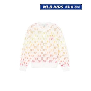 24SS 모노그램 그라데이션 여름 가디건뉴욕양키스7AKCM0243-50ORL