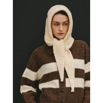 에이틴오비어 Petit Tie Balaclava (ivory)