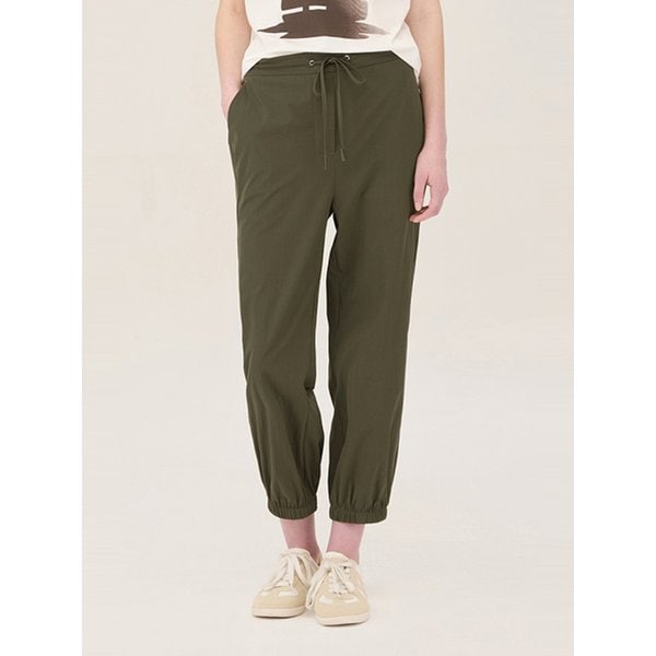 백 밴딩 베이직 조거 팬츠_BAPT92531KA