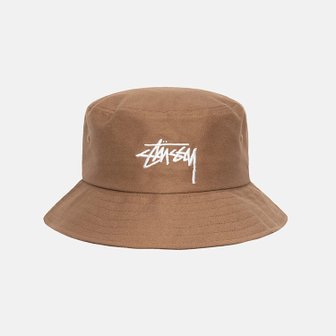 스투시 [해외] 스투시BIG STOCK BUCKET HAT 탄