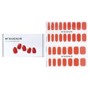 마베니르 네일 스티커 - red cocktail nail 32pcs