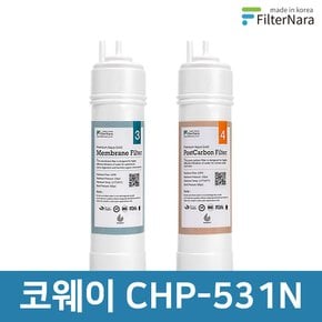 코웨이 CHP-531N 고품질 정수기 필터 호환 1년 세트