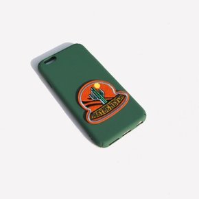 Maybe Never Patch Phonecase - Green 메이비네버 패치 그린케이스