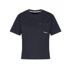 26SS 여성 블랙 Farne 티셔츠 URTS6E303BK