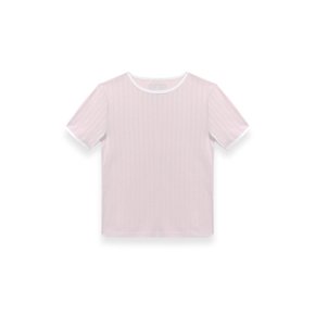 Eyelet Ringer  T-shirt