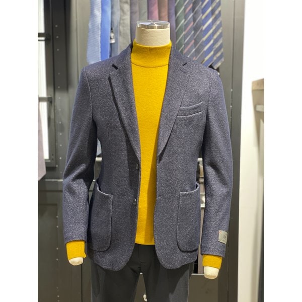 [시흥점] F/W 멜란지 네이비 캐쥬얼 자켓 (ROKMBJ02A)