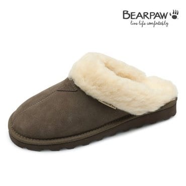 베어파우 MARY MENS 남성 방한 양털슬리퍼 K814311PD-M-SC