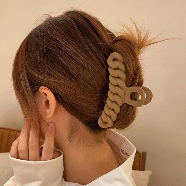 [옷자락] 여자 헤어올림 똥머리 강력고정 파스텔 헤어 집게