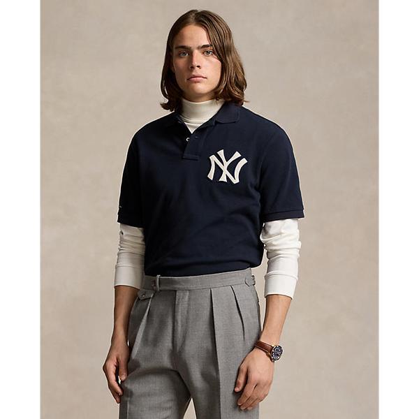 남성 폴로 랄프 로렌 양키스 폴로 셔츠(MNPOKNI1N823072410)