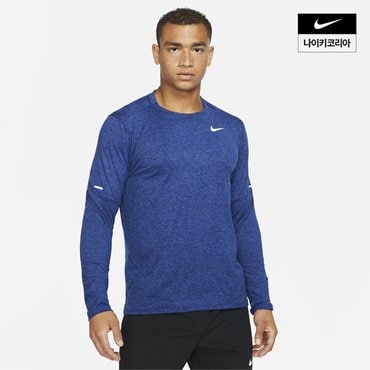 나이키 맨즈 나이키 드라이 핏 엘리먼트 러닝 크루 NIKE DD4755-451