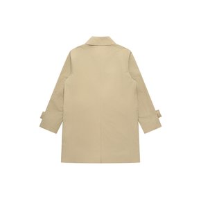 Linen Mac Trench Coat_Beige