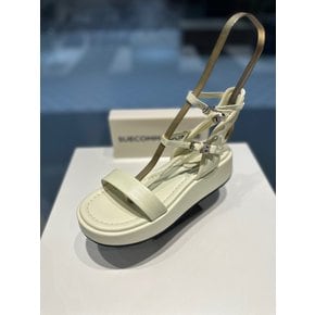 [파주점] Cubic ribbon platform sandal(yellow)_DG2AM23057YEW