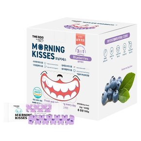 모닝 키세스 3in1 블루베리 500g 10g x 50p