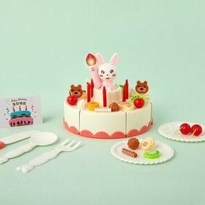 [자체음원 축하송 2곡 수록]DIY 멜로디 생일 케이크 최다구성 세트 /주방놀이 소꿉놀이