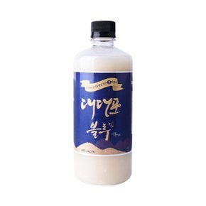 죽향도가 대대포 블루 6도 600ml 막걸리 꿀막걸리