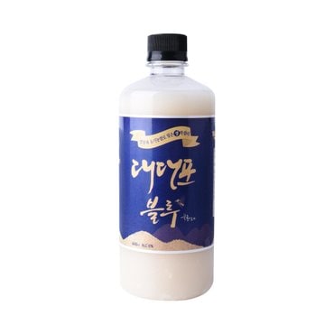  죽향도가 대대포 블루 6도 600ml 막걸리 꿀막걸리