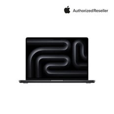애플 맥북프로 14 M4 (CPU 10코어/GPU 10코어) 16GB 512GB 스페이스 블랙 MW2U3KH/A