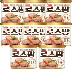 (롯데햄) 로스팜97 340g(8캔) 압도적인 돼지고기함량