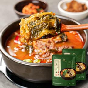 집밥장인 얼큰장터국 더 블랙 600g X 1팩
