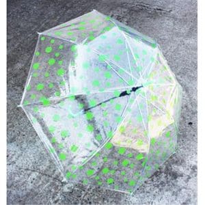오너클랜 투명우산 땡땡이 비닐우산 어린이우산-색상랜덤발송