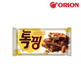  오리온 톡핑 아몬드 그래놀라 43gx10