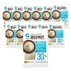  청정원 두부로만든 콩담백면 두부면 사리 150g 12개