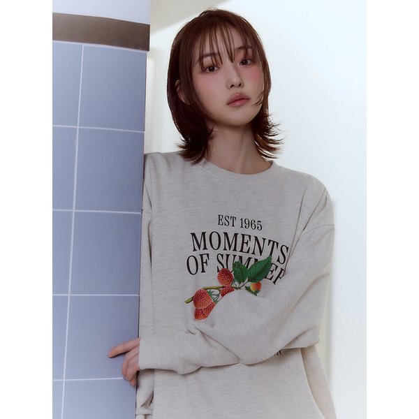 푸르츠가든 스웻셔츠 (Red)