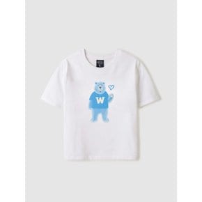 Painting Steve Crop T-shirt WHRPE2596F