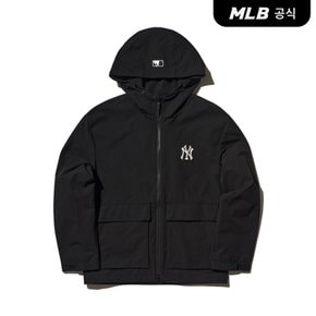 [코리아공식] [셀럽착용] 베이직 고프코어 바람막이 NY (Black)