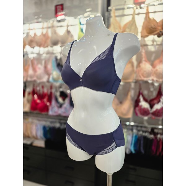 [시흥점] S 비너스 ) 컴포트 메모리즈 브라,헴팬티 세트 [VBR1802/VPT1802H-NB]