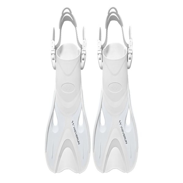 아쿠아 숏핀 스노쿨링 전용 핀 오리발 수영 스퍼트 물놀이 프리다이빙 힐스트랩