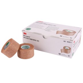 3M 마이크로포 종이반창고 1인치 살색 MICROPORE 1533-1 1롤