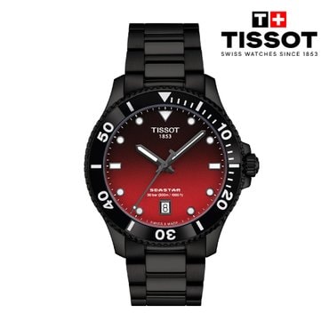 티쏘 [본사직영][NEW] 씨스타 1000 쿼츠 40mm T120.410.33.421.00