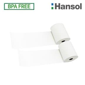 한솔정품 포스용지 57X50 4롤 무지 감열지 검안용지 영수증용지 영수증종이 신용카드단말기 포스기