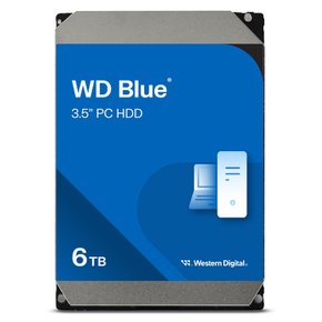 웨스턴 디지털 WD60EZAX (WD 블루 (6TB 3.5inch SATA 6G 5400rpm 256MB CMR))