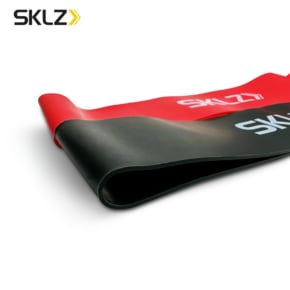 SKLZ 스킬즈 미니밴드 운동밴드 2개 세트 레드, 블랙