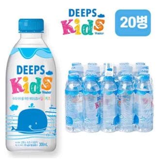 NS홈쇼핑 Deeps 해양심층수 딥스 키즈 300ml 20병[32510540]