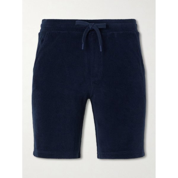 스트레이트 레그 코튼 테리 버뮤다 쇼츠 46376663163009005