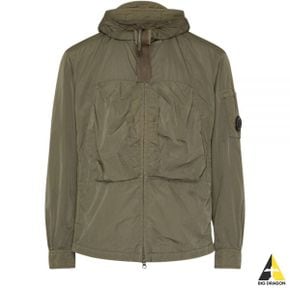 Company CP컴퍼니 24FW Chrome-R Hooded Overshirt (17CMOS156A 005904G 359) (크롬-R 후드