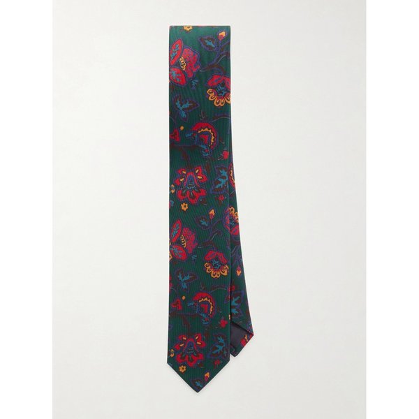 드레익스 HIM 8cm 플로럴 실크 넥타이 46376663162902070