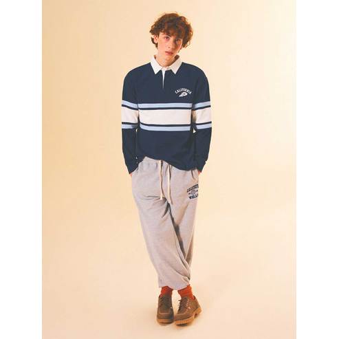 후아유 Campus Emblem Wide Pants  WHTMF2201U
