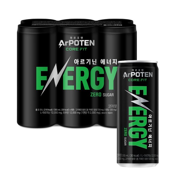 아르포텐(ArPOTEN) 코어핏 (6입)X1 / 총 6캔