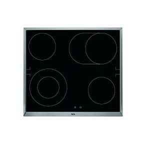 독일 아에게 인덕션 AEG HE604062XB Hob / RadiationHeated 60 cm 스테인리스 스틸 Frame 4 Cook