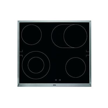  독일 아에게 인덕션 AEG HE604062XB Hob / RadiationHeated 60 cm 스테인리스 스틸 Frame 4 Cook